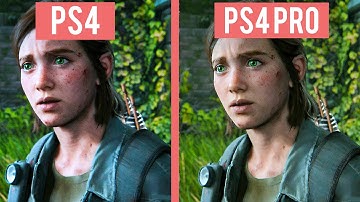 THE LAST OF US 2 - PS4 vs PS4 Pro Graphics Comparison & Frame Rate Test!