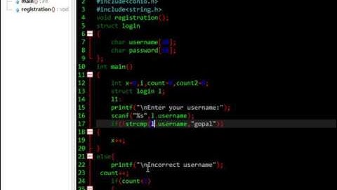 How to set password using C Language ?