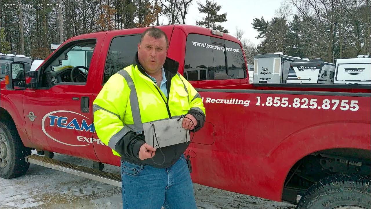 Team Rv Express How To Hook To A Travel Trailer YouTube