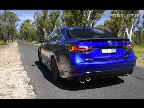 2016 Lexus GS F 0-100km/h & engine sound
