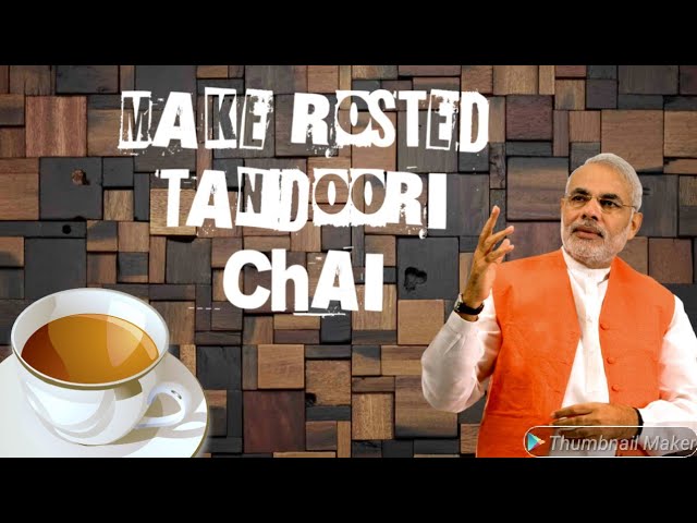 Chai ka Baap Roasted Tandoori Chai | Daily Housewife Recipe. | Cookinator