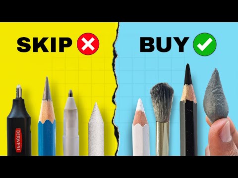 ONLY Drawing Tools You Need for Realistic Portrait Drawing