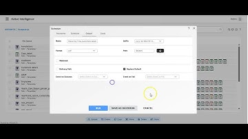 How to Schedule a Report Using the “Recurring” Option in AIV