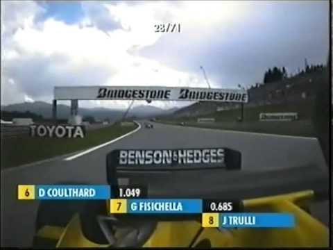 Fisichella Onboard Laps Austria 2002