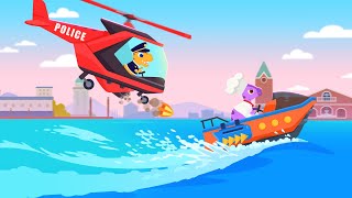 Dinosaur Police👮 - Solve cases and save the day! | Kids Learning | Kids Games | Yateland