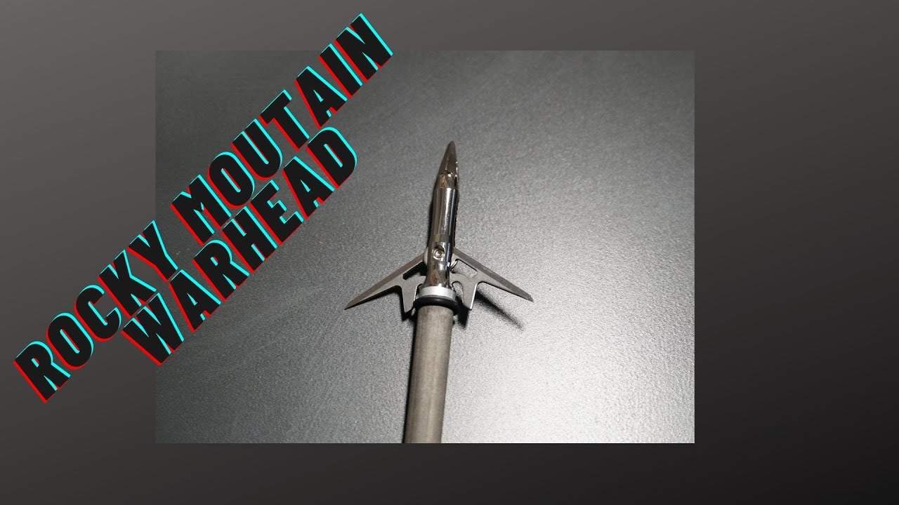 Rocky Mountain War Head Broadhead Review YouTube