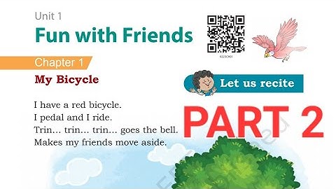CLASS 2| NCERT| MRIDANG |UNIT 1| FUN WITH FRIENDS | CHAPTER 1| MY BICYCLE | COMPLETE EXERCISE |PART2
