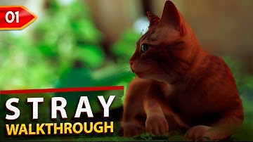Stray Full Gameplay Walkthrough - Part 1. [PS5 No Commentary]