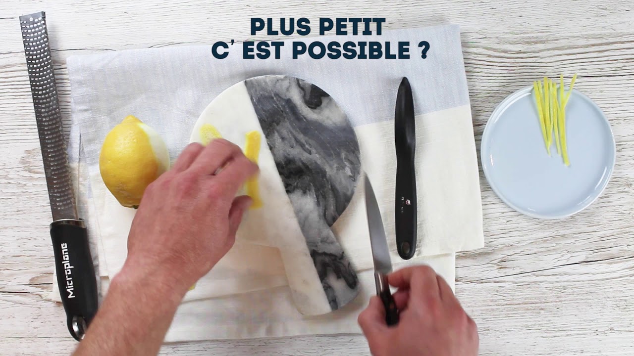 3 techniques pour zester les agrumes - Cuisine Actuelle