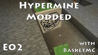 E02 - Hypermine Modded - Nether Tunnel with BasketMC