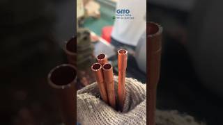 Two Times Copper Tube End Forming for Heat Exchanger