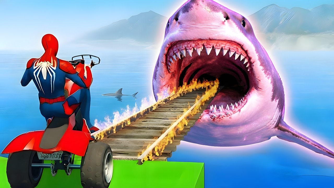 الرجل العنكبوت انقاذ باتمان Spider-Man Rescue Captain vs Wolverine funny Game GTA 5 superheroes