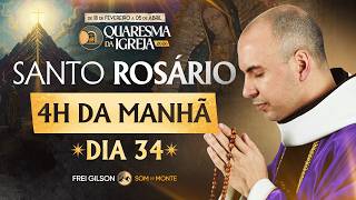 Santo Rosrio  34 Dia  Quaresma 2026  2803  0340   Ao Vivo
