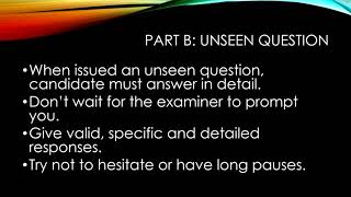 EALD Unit 4 (S) - PRACTICAL ORAL EXAM summary