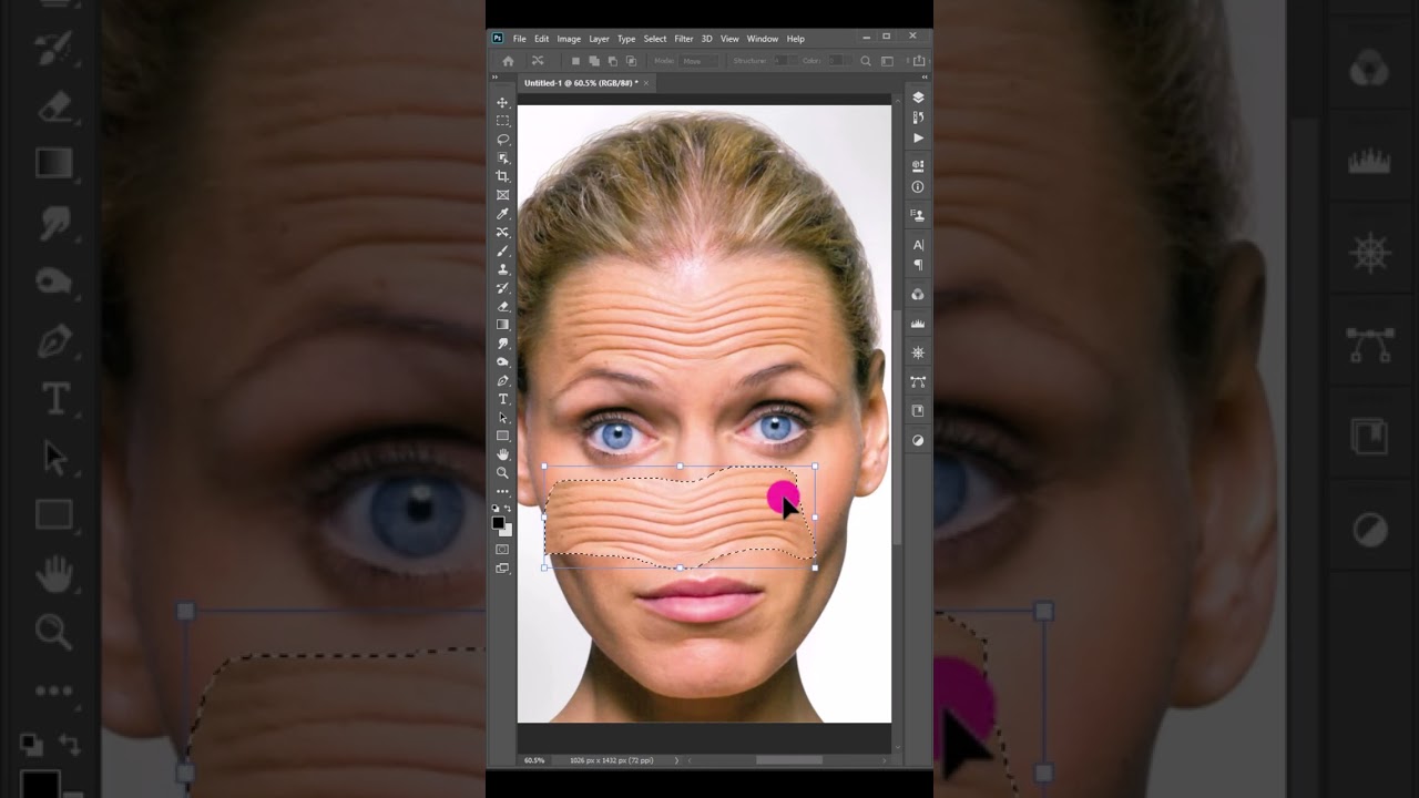 Remove Wrinkles in Photoshop | Photo retouch tutorial 2024