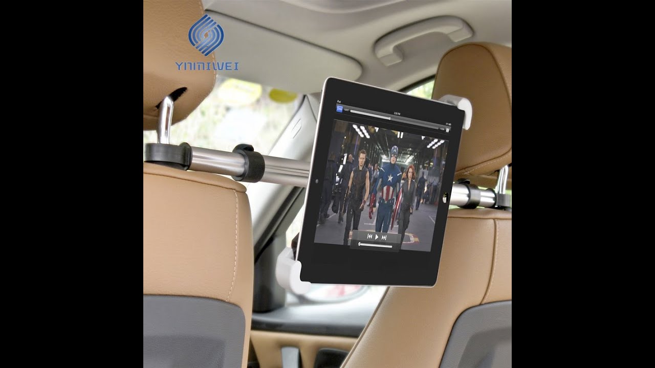 ASOMETECH asiento trasero del coche reposacabezas titular de montaje para  ipad 2 3/4 aire 1