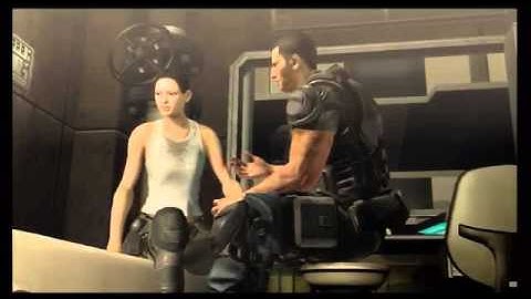 Binary Domain   Chap 4 Refuse And Resist Faye & Dan Marshall Kiss Cutscene, Cain, Shindo Xbox 360