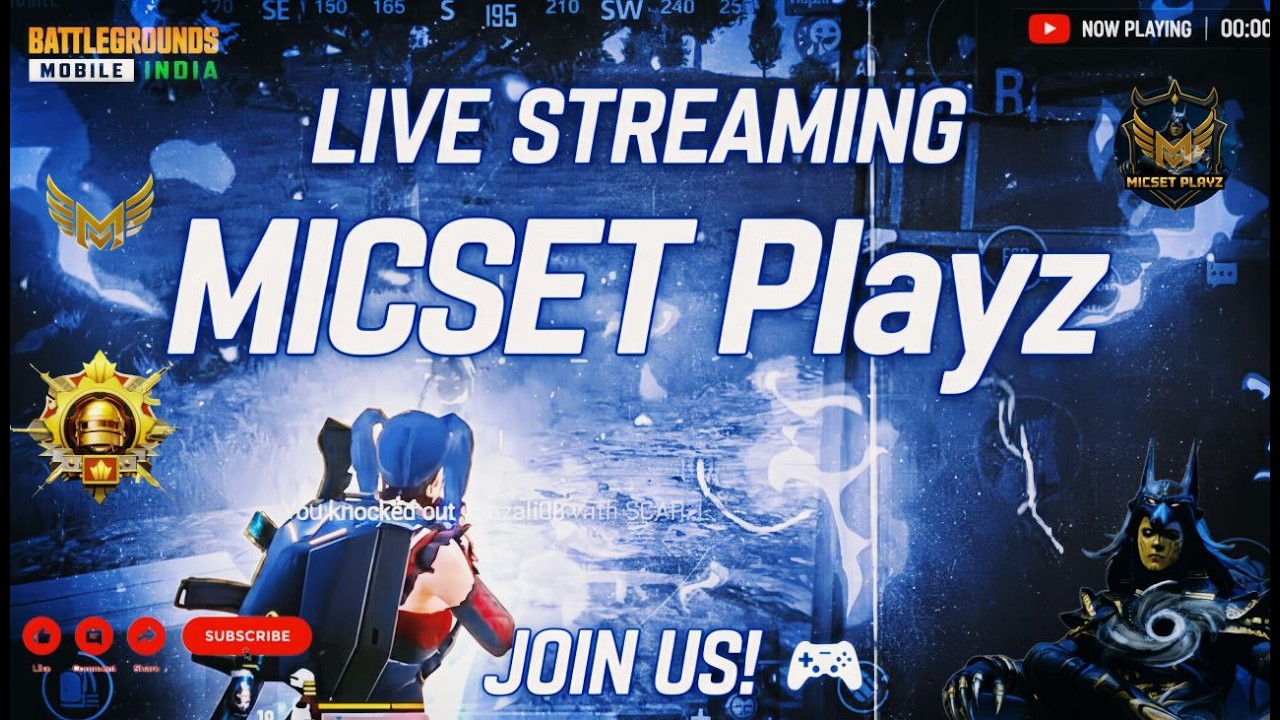 MORNING LIVE | MICSET IS HERE || 1K GOAL DAY - 118 || #tamil #bgmi #tamillivestream