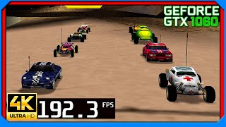Re-Volt 4K PC Steam 2022 Remaster | GTX 1060 Benchmark