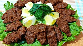 Muhteşem bir çiğköfte tarifi😋💞An amazing Turkish street food also appetizer🥰