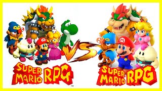 Super Mario RPG VS Super Mario RPG Remake: Comparación de Cinemáticas