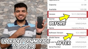 DOWNGRADE / UPGRADE from any iOS to iOS 12.4 & Jailbreak it (TUTORIAL) | UnCover | Cydia | iOS 12.4
