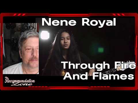 11 Yr Old Nene Royal Smashes Through Fire & Flames By DragonForce