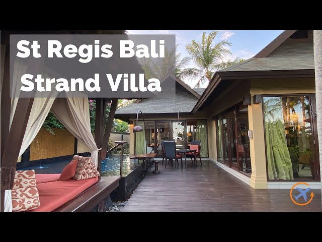 St. Regis Pool Suite at The St. Regis Bali Resort, Nusa Dua - YouTube