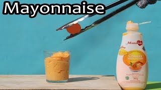 Experiment = Mayonnaise VS HOT IRON BALL