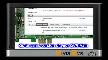 DiViS DVR - DiViS-Net on Win 8