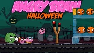 Angry Brain Halloween Walkthrough - HD game review