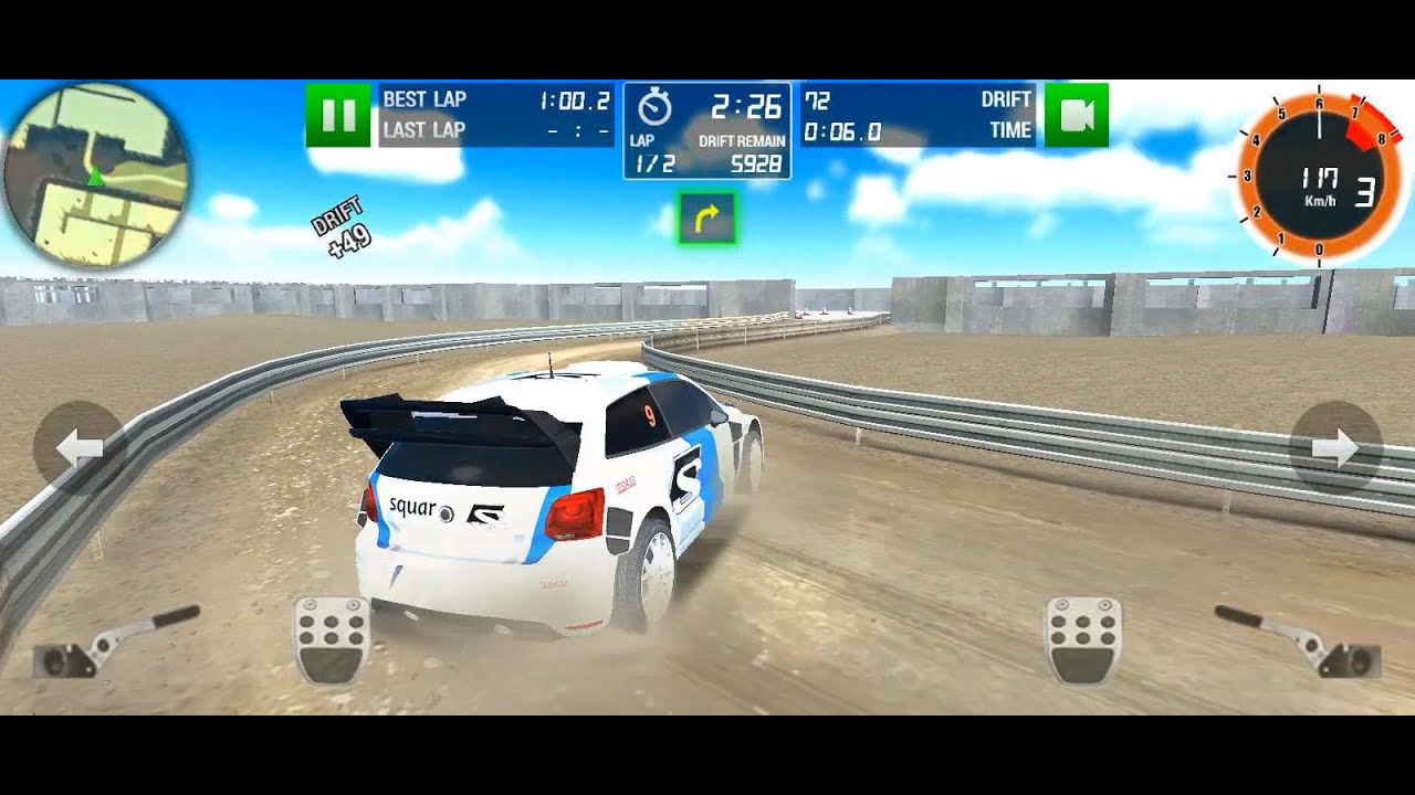 Rally Racer Dirt Level 55 - Android race game !!! + drift