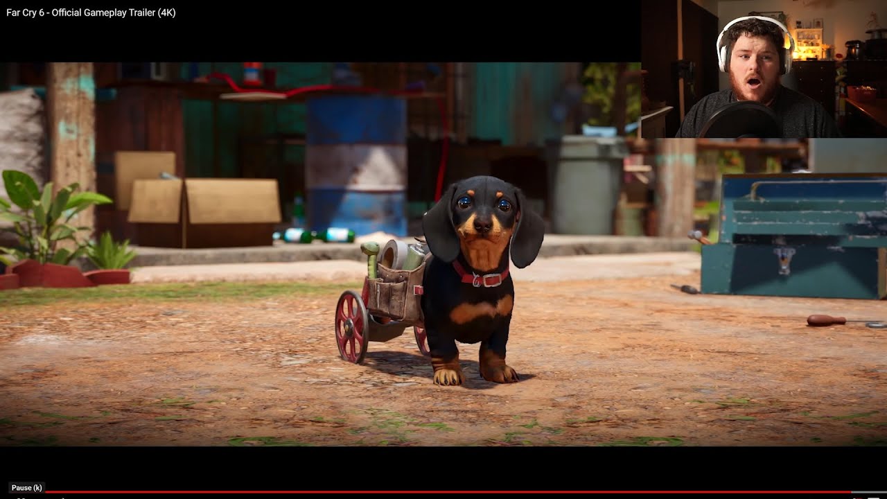 THERE'S A DOG! Far Cry 6 Reaction!