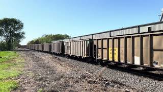 BNSF ES44ACH 3305 Lead’s the C-BTMPAM Southbound Loaded Coal Train in Springfield Missouri