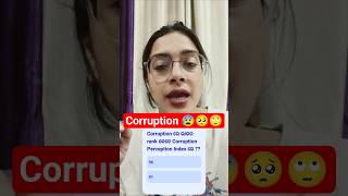 Corruption Perception Index 2025 by Transparency International Sai Mam #odishatestbook #motivation