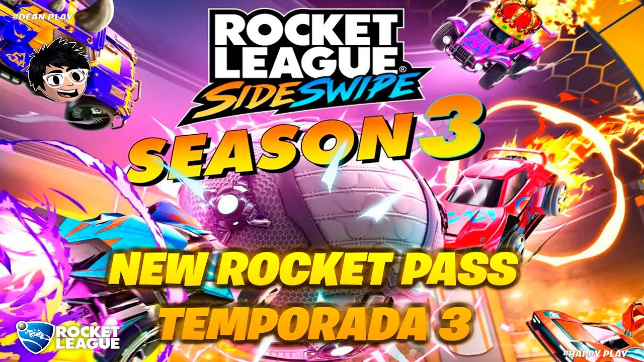 Rocket League Sideswipe Season 3 - New Rocket Pass Temporada 3