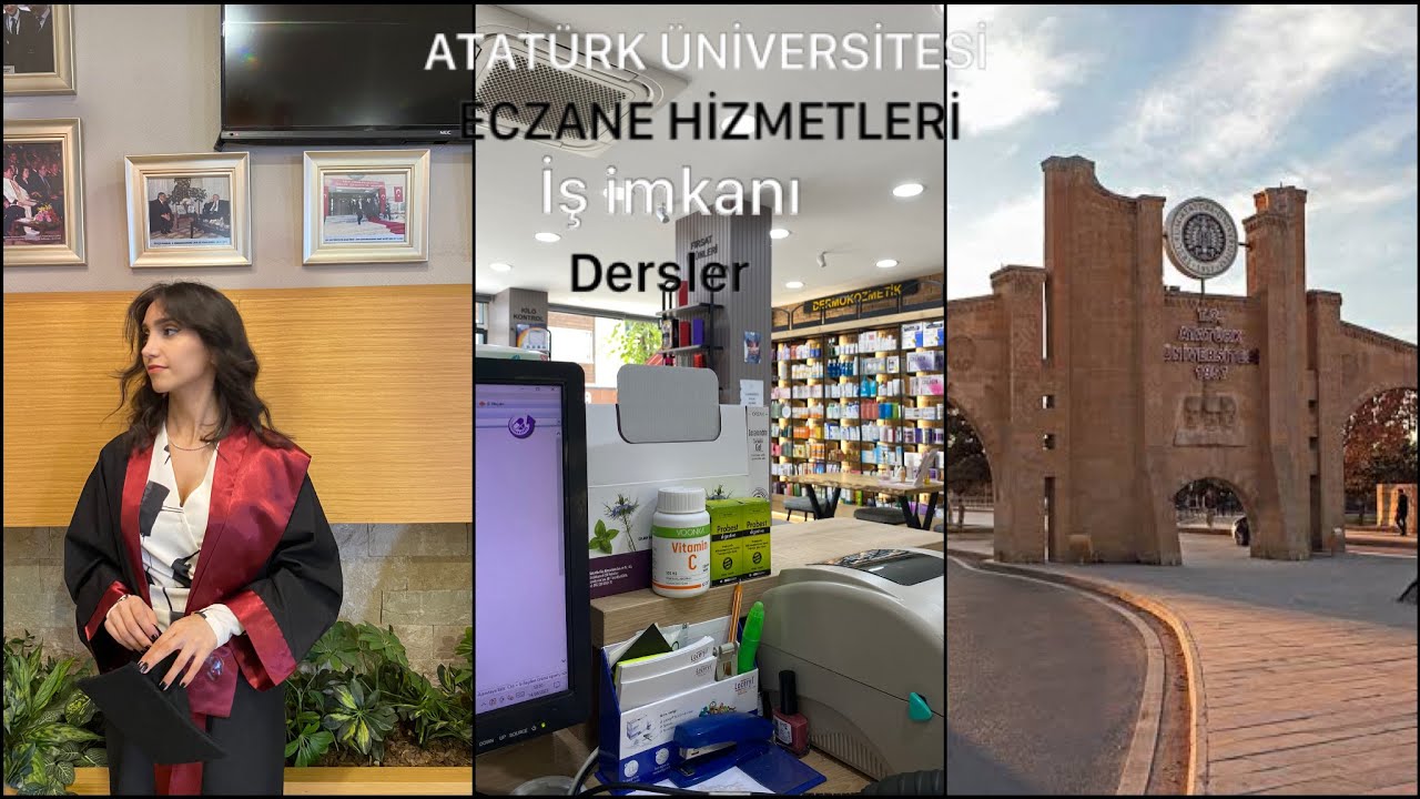 Eczane hizmetleri bölümü| Erzurum Atatürk Üniversitesi bölüm zorluğu iş imkanları #eczane #universe