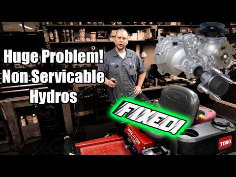 Most Zero Turn Mowers Have This Transmission Problem How To Make Sealed Hydros Serviceable