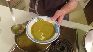 Making Split Pea Soup
