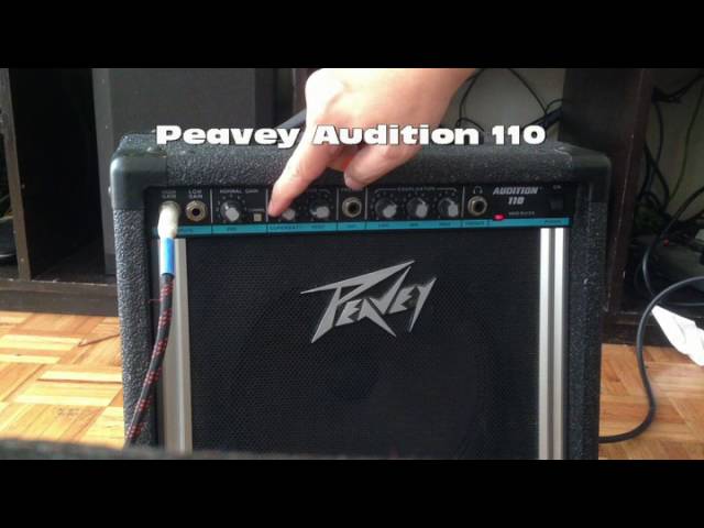 VINTAGE PEAVEY AUDITION 110 Ampli Guitare Amplificateur. Petite Boîte-Great  sound! 10\
