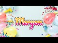 Joyeux Anniversaire Meryem