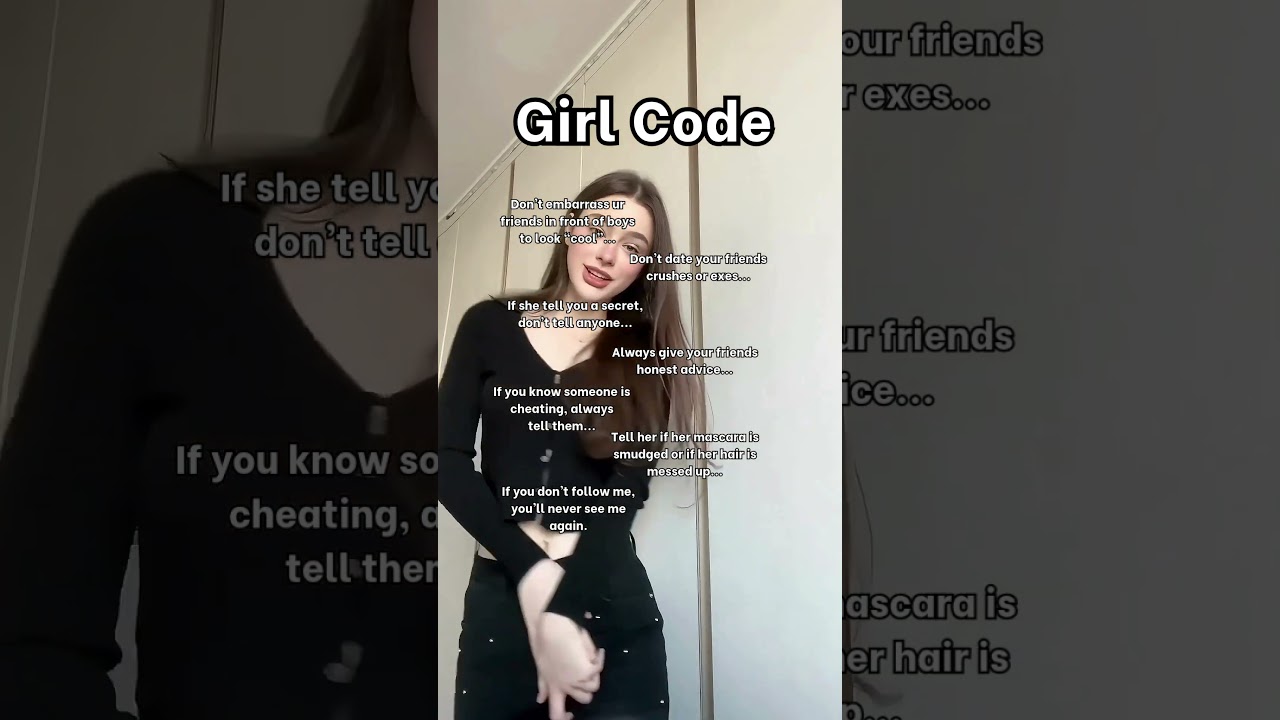 Girl Code Rules Every Woman Should Know