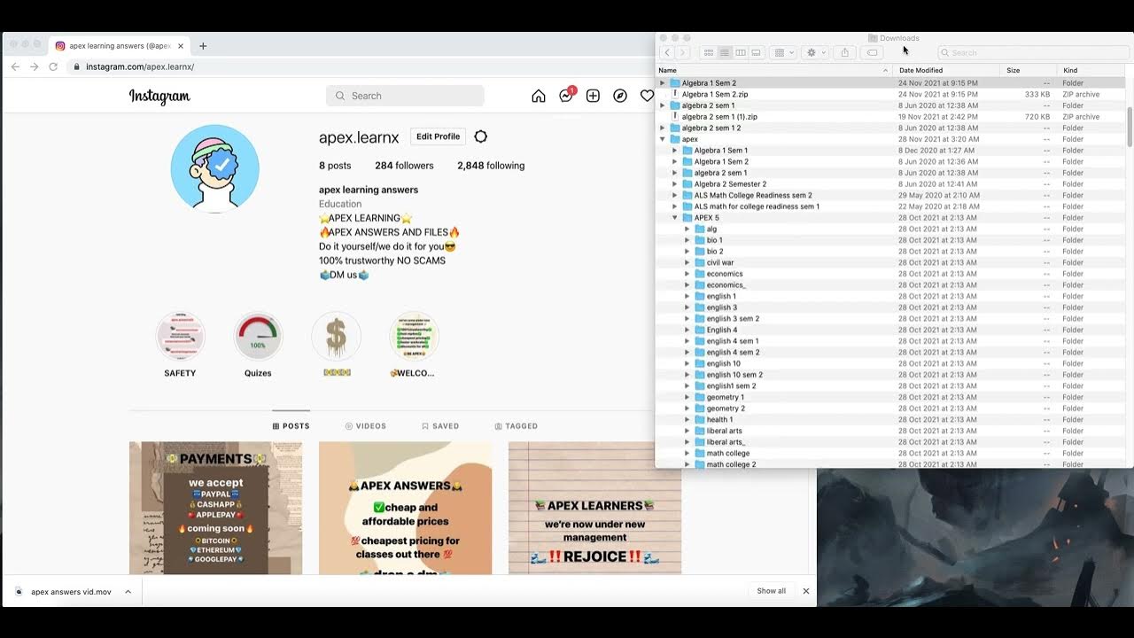 Apex Learning Answers - YouTube
