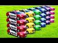 TRANSPORTING COLORFUL POLICE CARS VEHICLES ! FS22