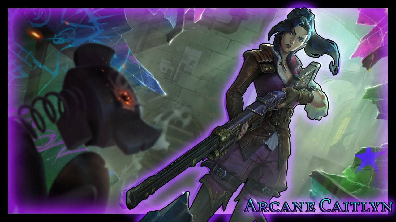 Lethality Arcane Caitlyn Bot Lane ~Summoners Rift (Blind Pick) Gameplay ...