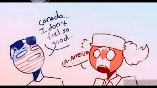 America x Canada CanAme clean countryhumans