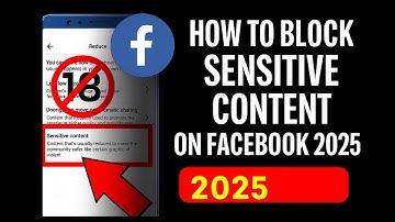 HOW TO BLOCK SENSITIVE CONTENT ON FACEBOOK 2025#sec 