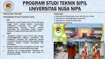 Profil Program Studi Teknik Sipil Universitas Nusa Nipa