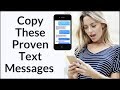 How To Text A Girl Like A Man (Copy these text examples)