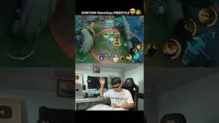 insane 1 hand Chou Freestyle👑🎖️#MLBBCreator #MLBBNinja